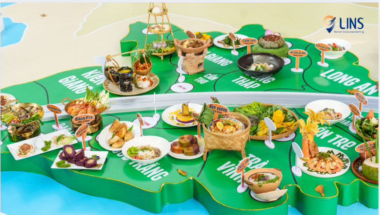 bản đồ ẩm thực Việt Nam